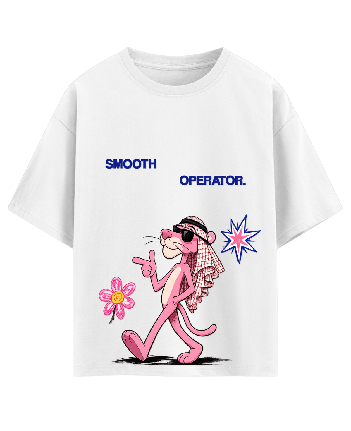 9000M Off Duty Panther Oversized Tee — New Arrivals