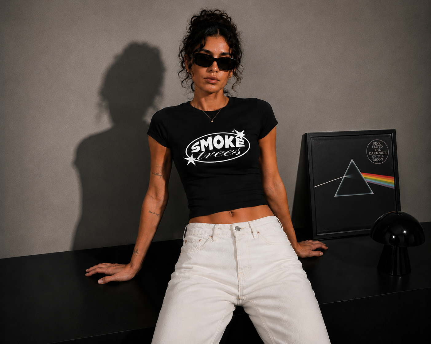 SMOKE SCREEN BABY TEE