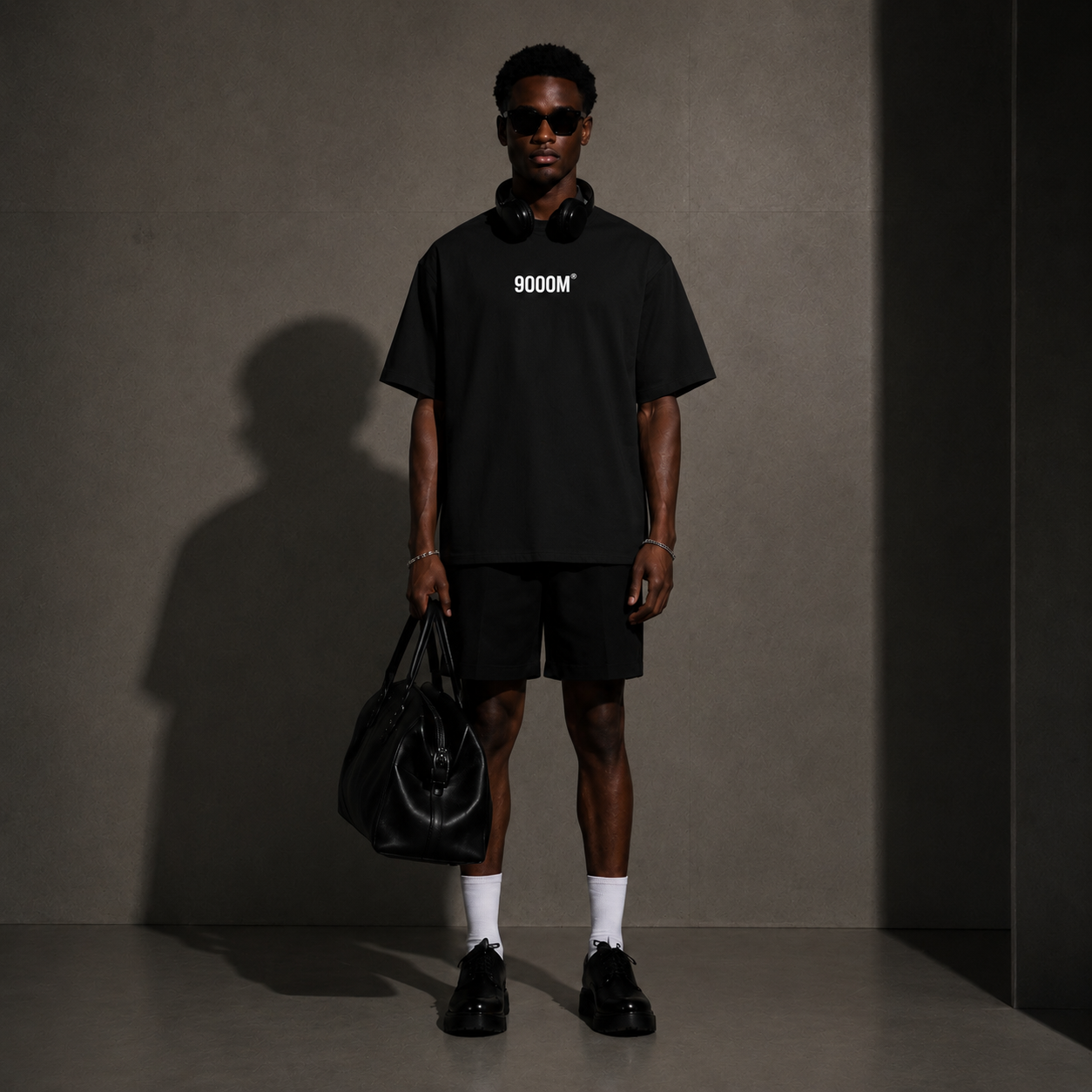 Liberty Walk Oversized Black Tee