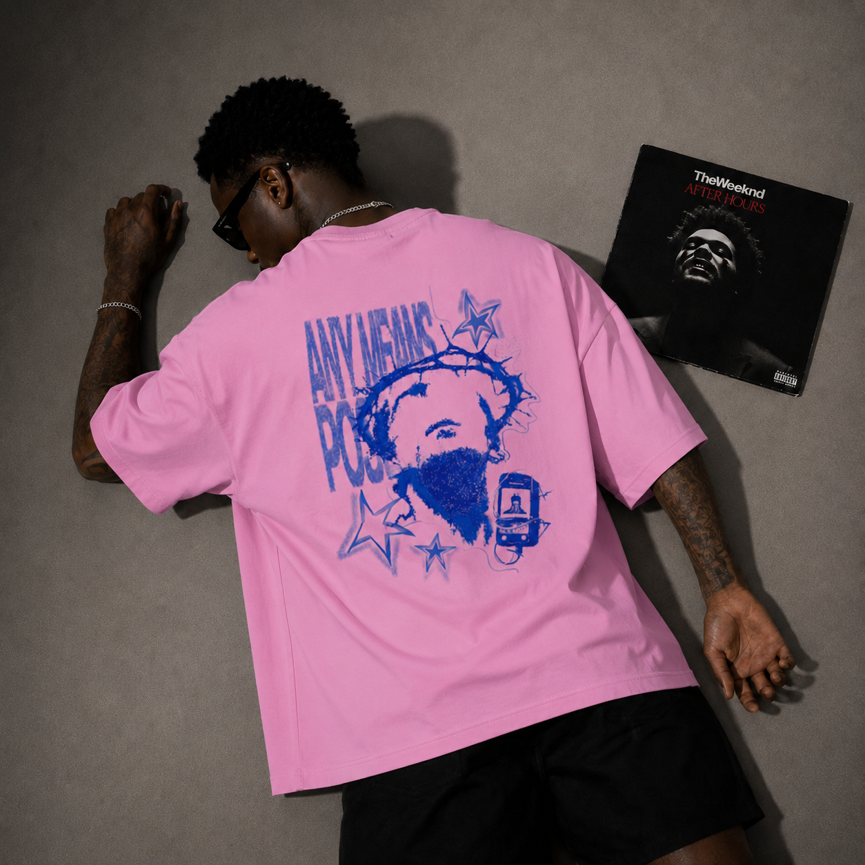 Liberty Walk Oversized Pink Tee