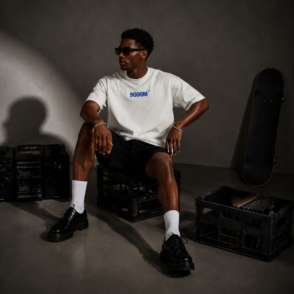 Liberty Walk Oversized White Tee