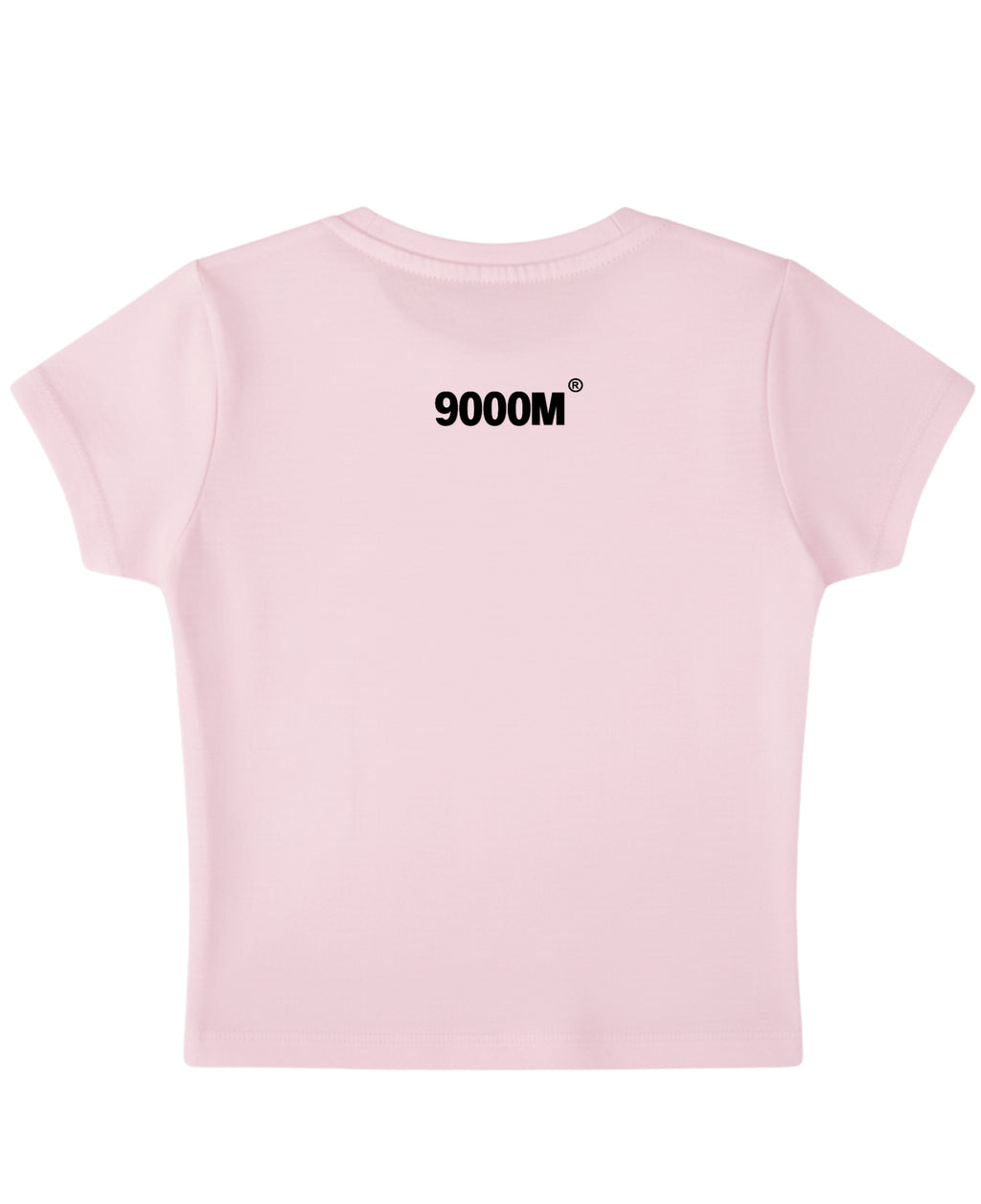 Baby Pink Baby Tee Back Design