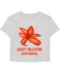 White Baby Tee Front Design
