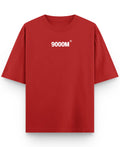 Red Oversized T-shirt Front Design