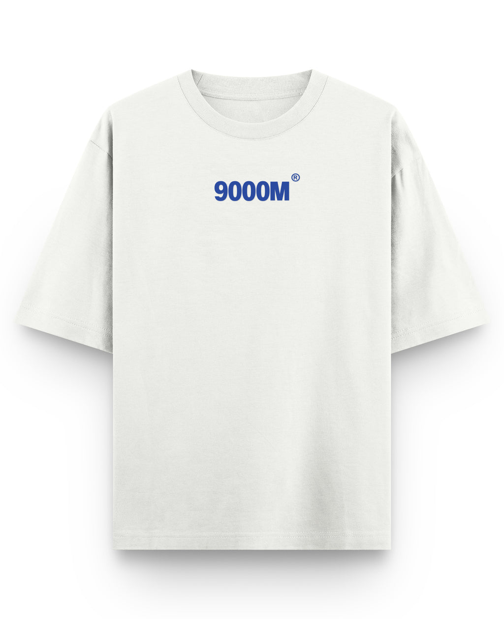 Off White Oversized T-shirt Front Design