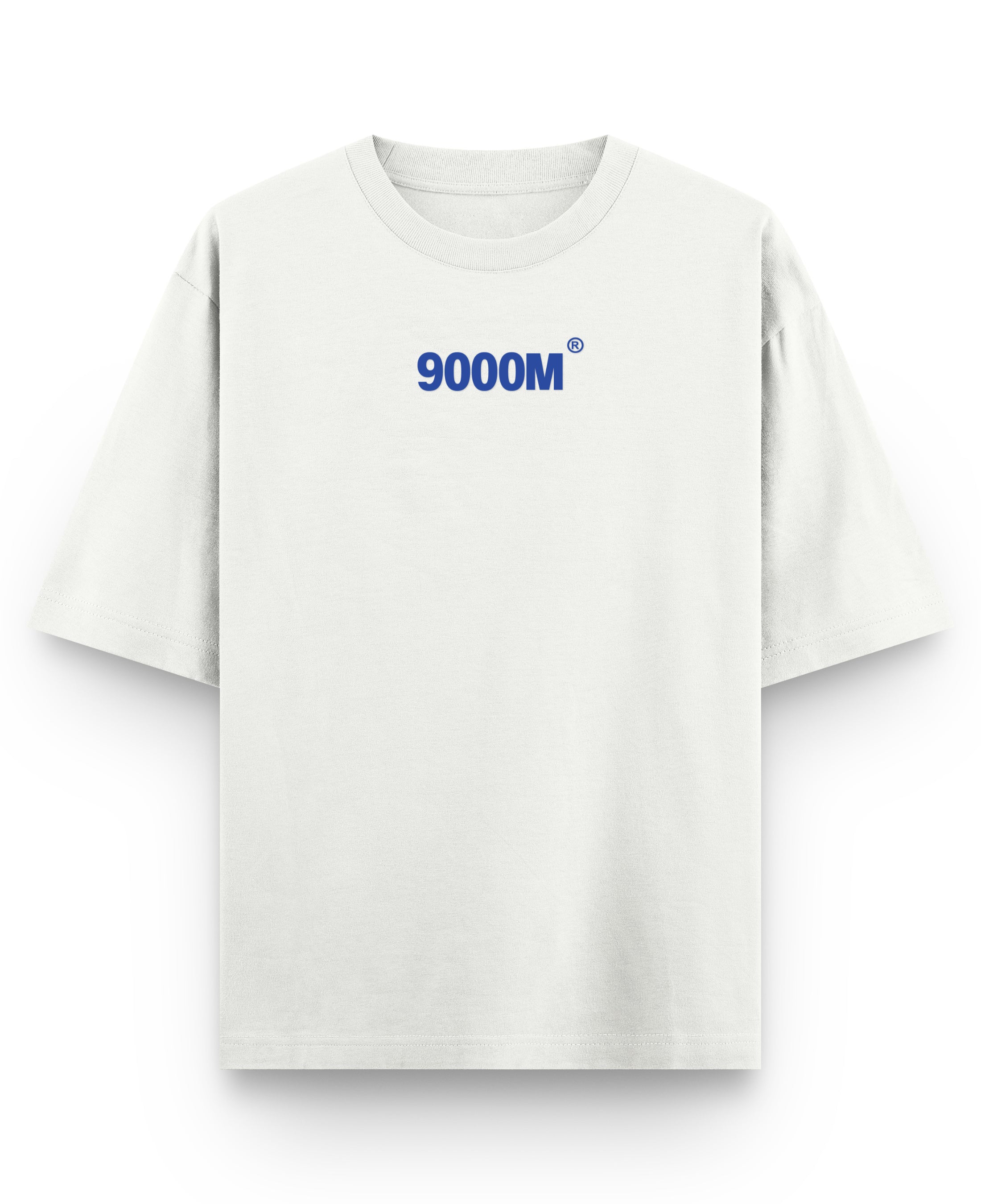 Off White Oversized T-shirt Front Design