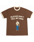 Mousse & Cream Ringer tee Front Design