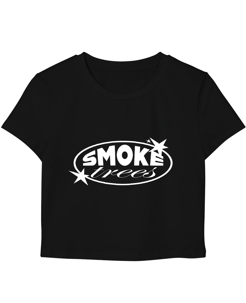 Black Baby Tee Front Design