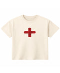 Off White Boxy Fit T-shirt Front Design
