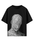Black Oversized T-shirt Front Design