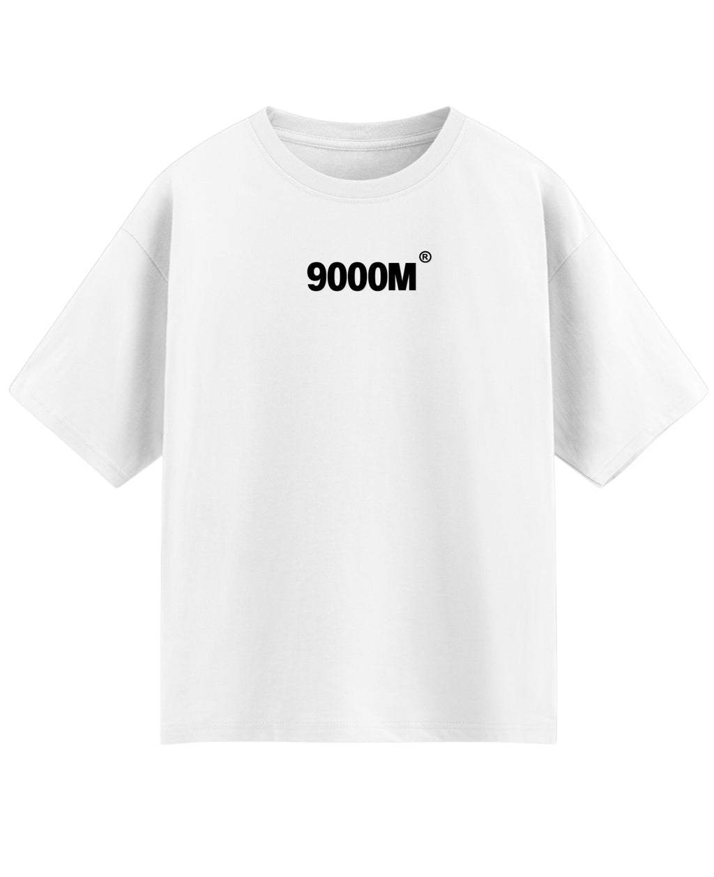 White Oversized T-shirt Front Design