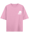 Baby Pink Oversized T-Shirt Front Design