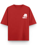 Red Oversized T-shirt Front Design