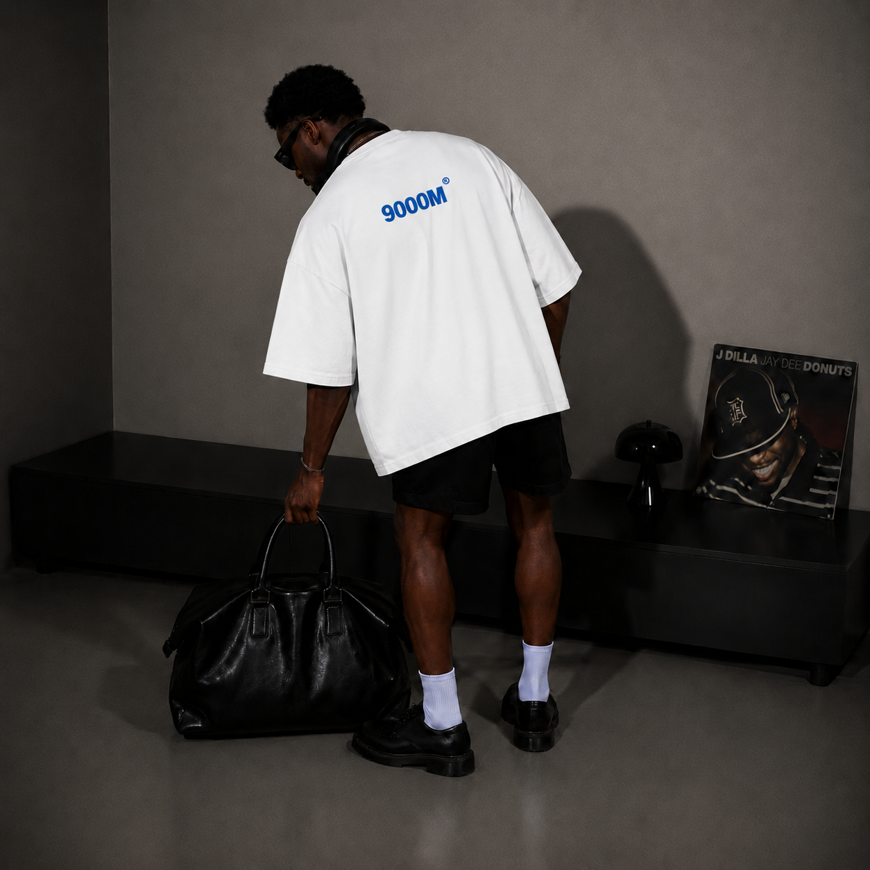 Off Duty Panther Oversized Tee